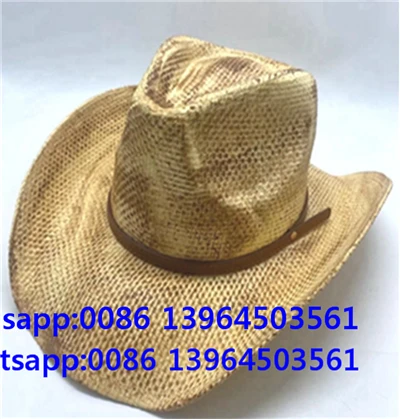 Chapeau de cowboy pour femme, ceinture tressée vintage, décoration occidentale