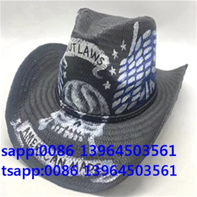 Chapeau de cowboy à motif pour hommes pour la vie quotidienne