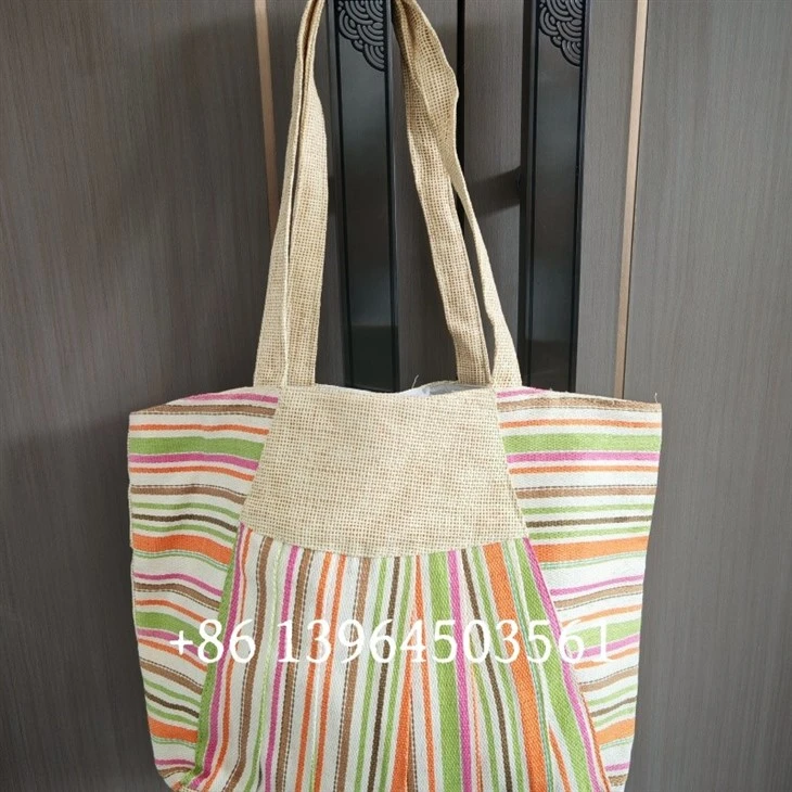 Sacs à main de plage de paille en papier