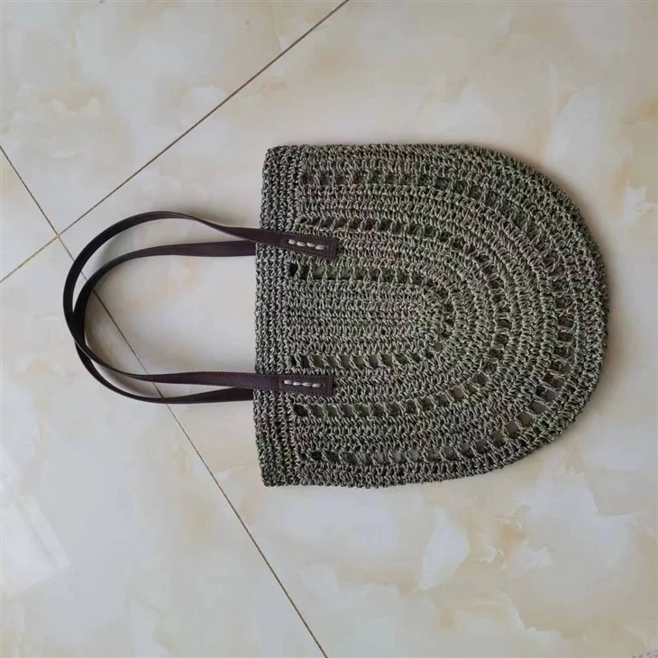 Grand sac fourre-tout tendance tissé à la main