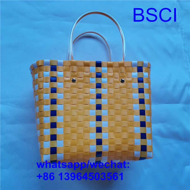 Sac fourre-tout en plastique de grande capacité