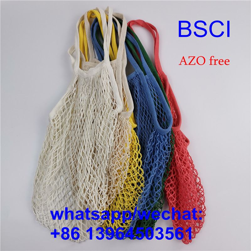 Sacs en maille de coton