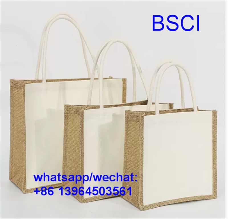 Sac fourre-tout naturel en toile
