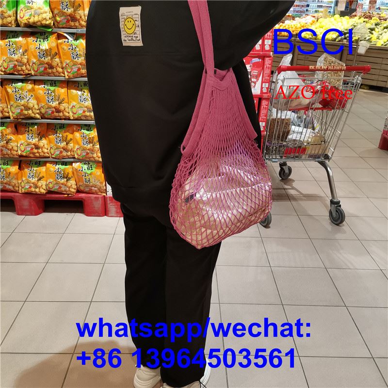 Sac à provisions en filet de tortue en maille