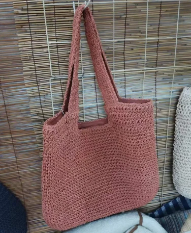Sac à bandoulière décontracté rose clair pour femmes