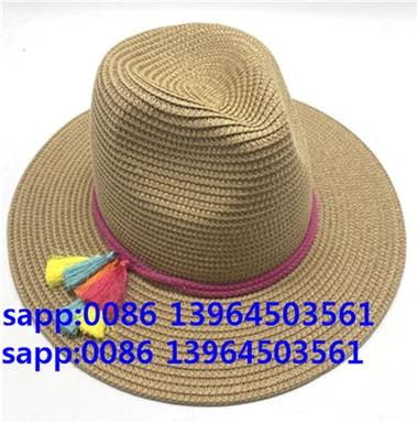 Chapeau de soleil à la frange tissu