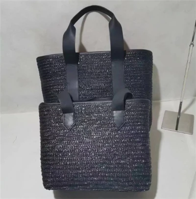 Sac femme tissé de blé noir, un ensemble