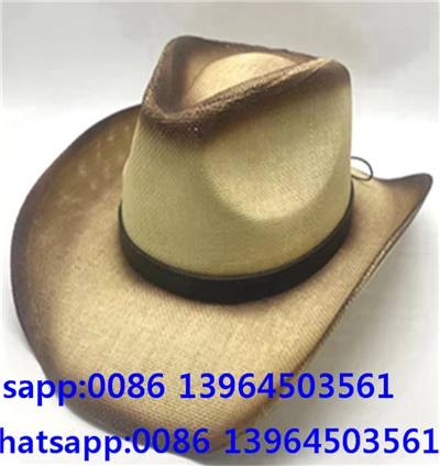 Chapeau de cowboy vieilli pour l'été