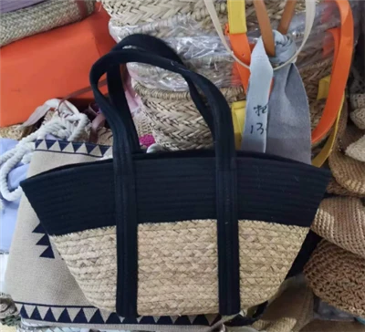 Horaire à eau et corde de coton Sac à bandoulière