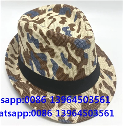 Chapeau Fedora à bord court Spot Deco