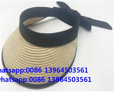 Visor Hat Wide Brim UV Protection Women Cap