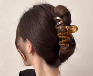 Pinces à cheveux à grosses griffes
