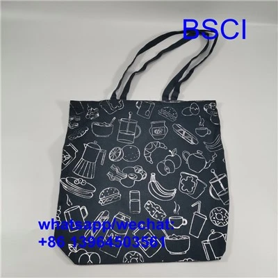 Sacs fourre-tout en toile avec motif