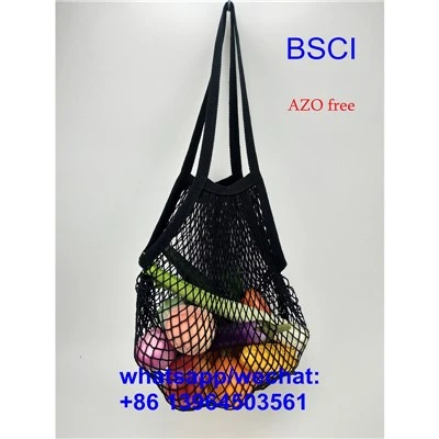 Sac en filet de marché en coton