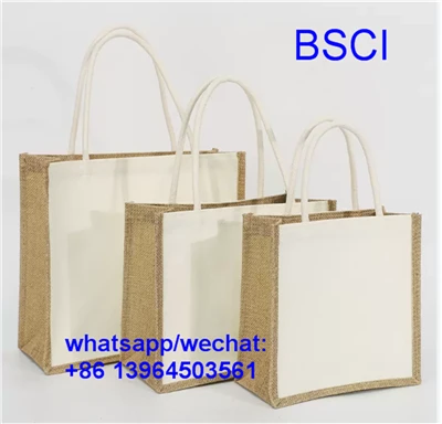 Sac fourre-tout naturel en toile